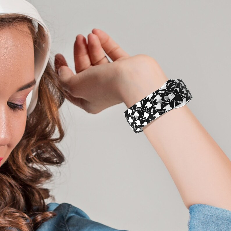 Dental Dentist Apple Watch Silicone Teeth Band Hygienist Assistant Tooth Fairy | Etsy (US)