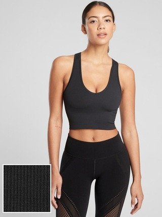 Aurora Crop Rib Tank | Athleta