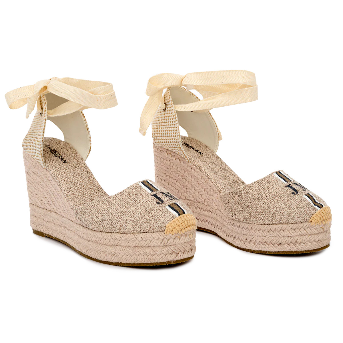 Lily and Bean Soft Fawn Wedge Espadrilles | Lily and Bean