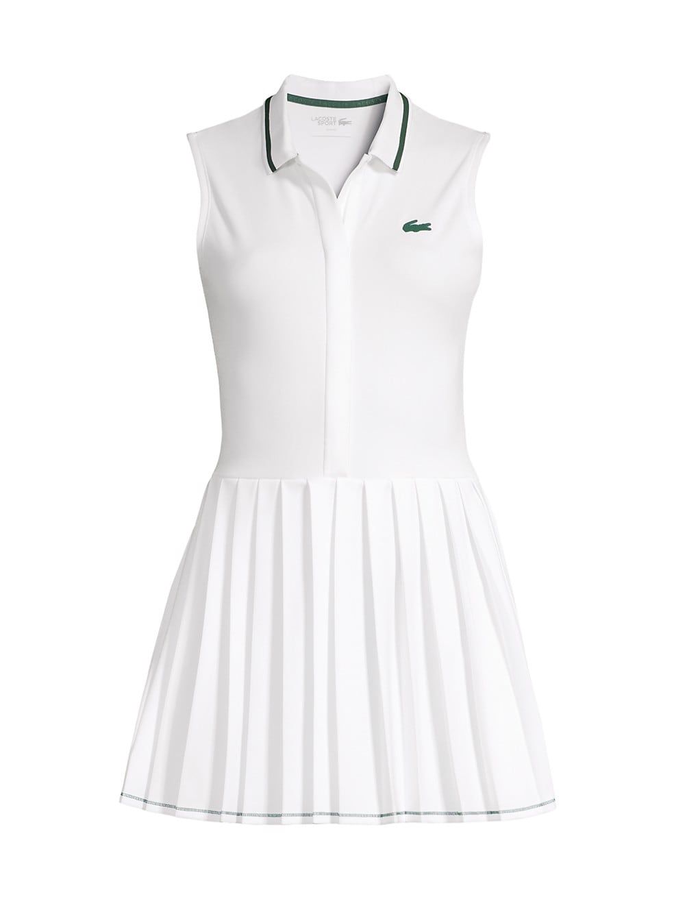 Golf & Tennis Sleeveless Polo Pleated Dress | Saks Fifth Avenue