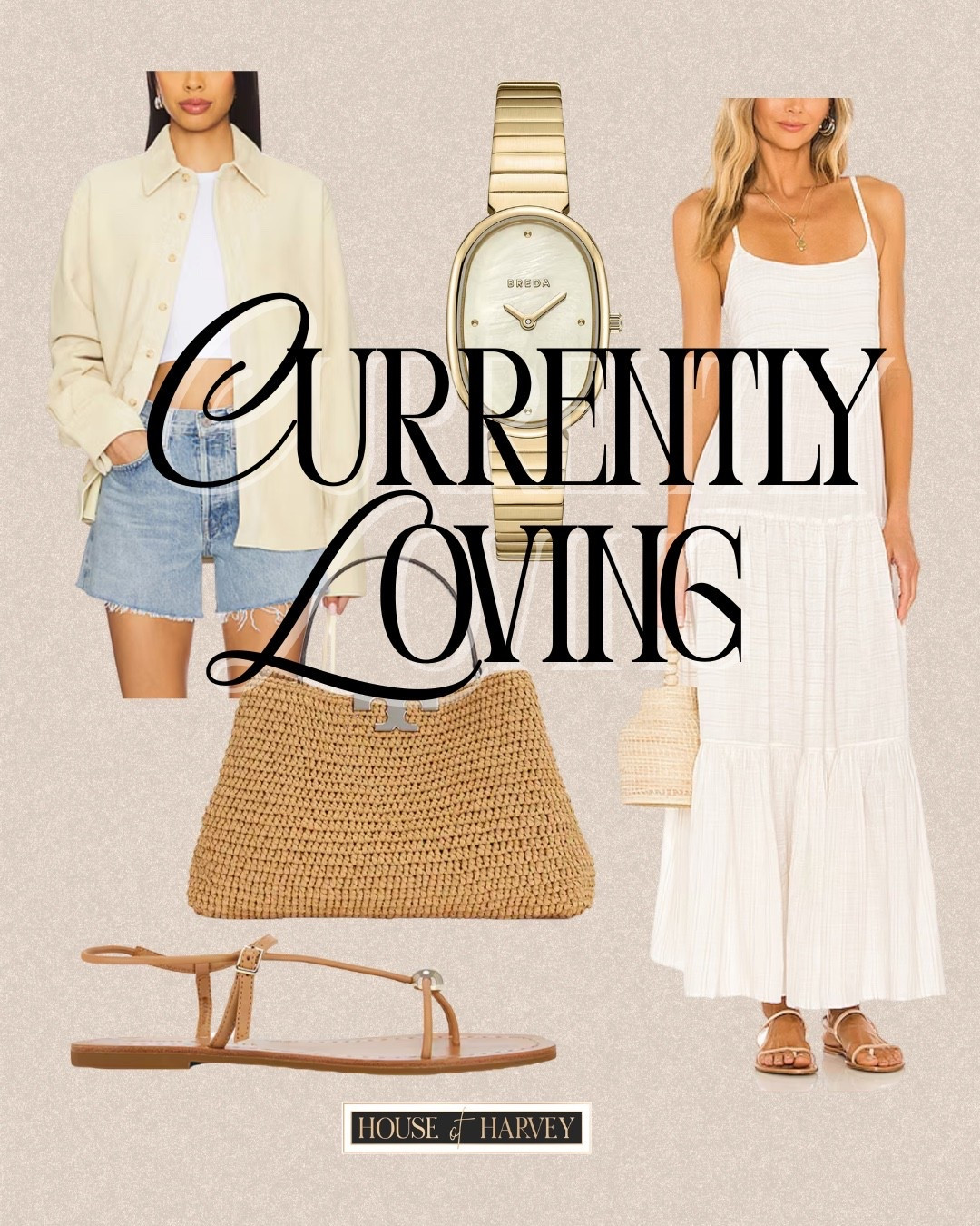 CURRENTLY LOVING—this week it’s all about about enjoying the quiet rhythm before the season changes. Easy layers, relaxed silhouettes, and familiar favorites make everyday moments feel just a little slower. I found some amazing pieces from Revolve that embody this style vibe. I have a maxi dress, denim shorts, sandals, raffia bag and a gold watch. All linked⬆️

#ltkcreator #ltkfinds #ltkwatchnow #revolve #revolvefinds #summer #summeroutfits #summerfashion

#LTKootd #LTKgrwm #LTKSeasonal