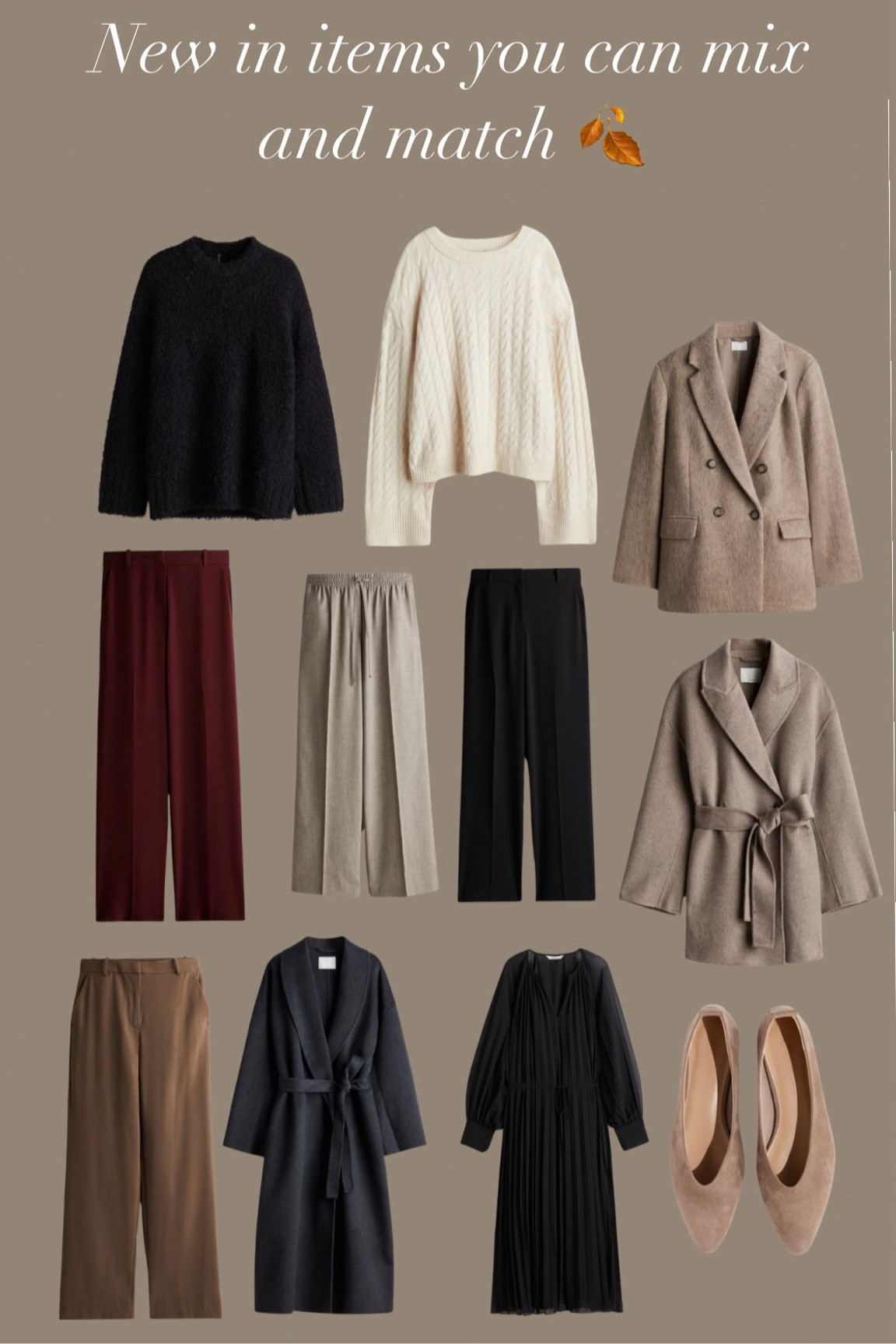 New in at H&M 🍂
All pieces can be mixed and matched 🙌🏽

#LTKmodest #LTKautumn #LTKstyletip