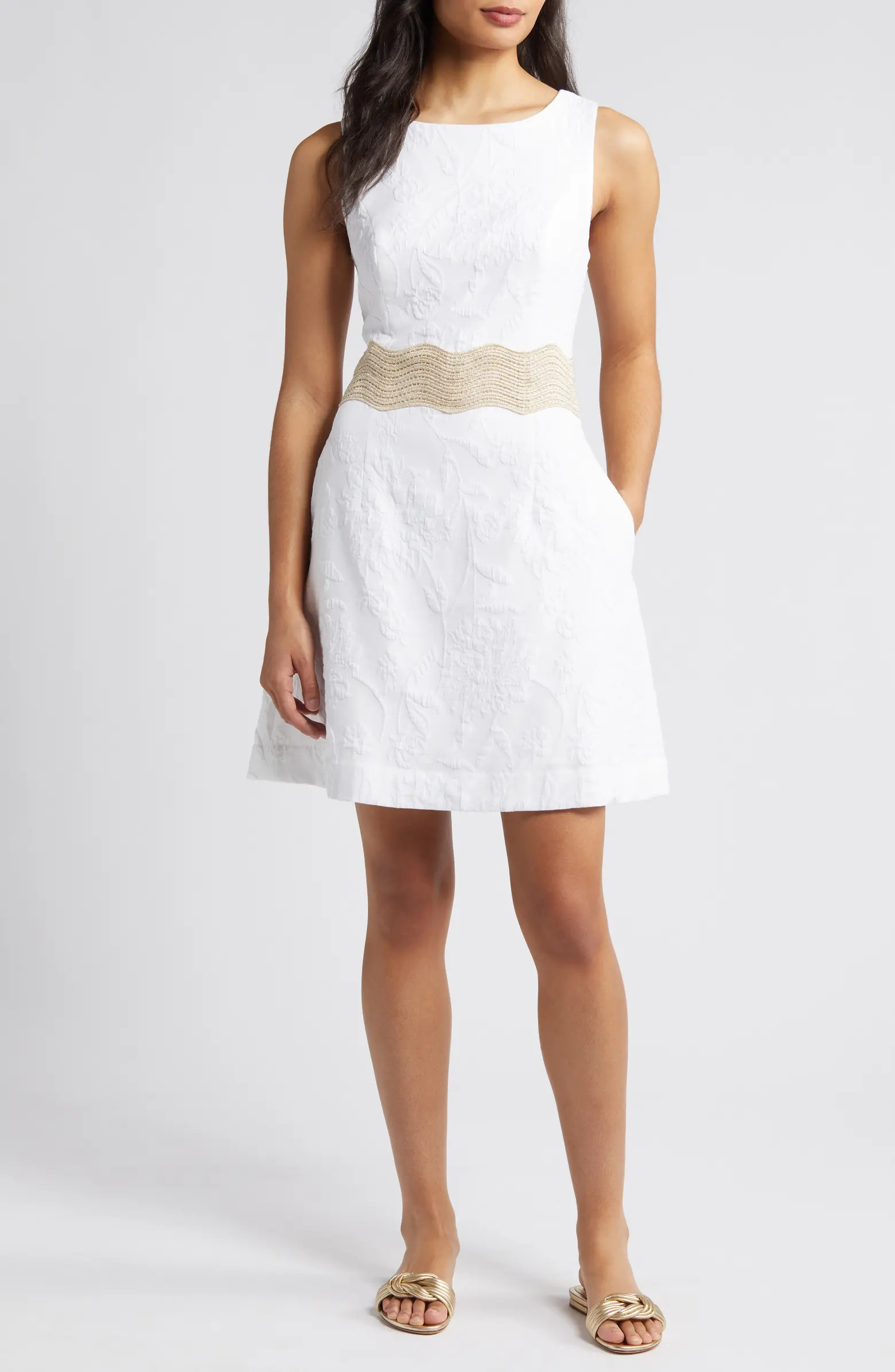 Siarra Sleeveless Fit & Flare Dress | Nordstrom