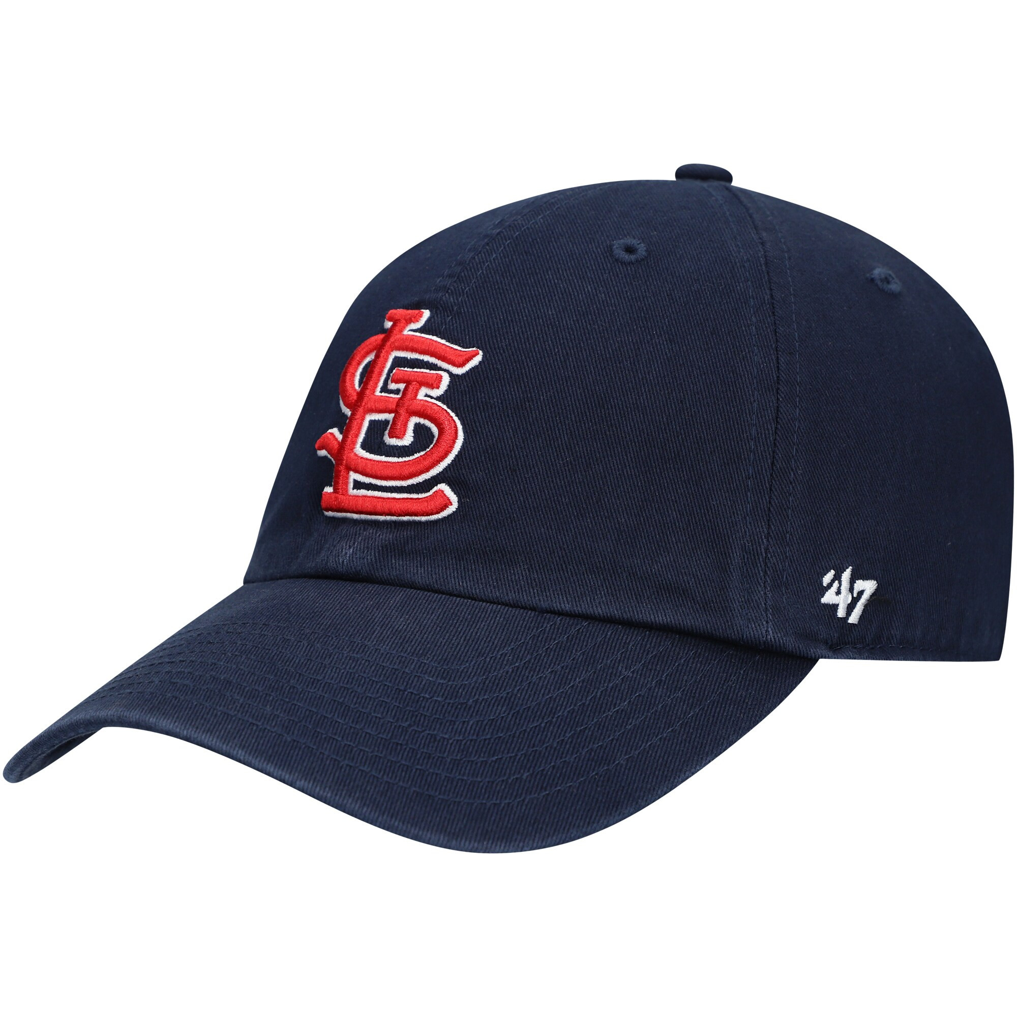 Men's St. Louis Cardinals '47 Navy Clean Up Adjustable Hat | MLB Shop