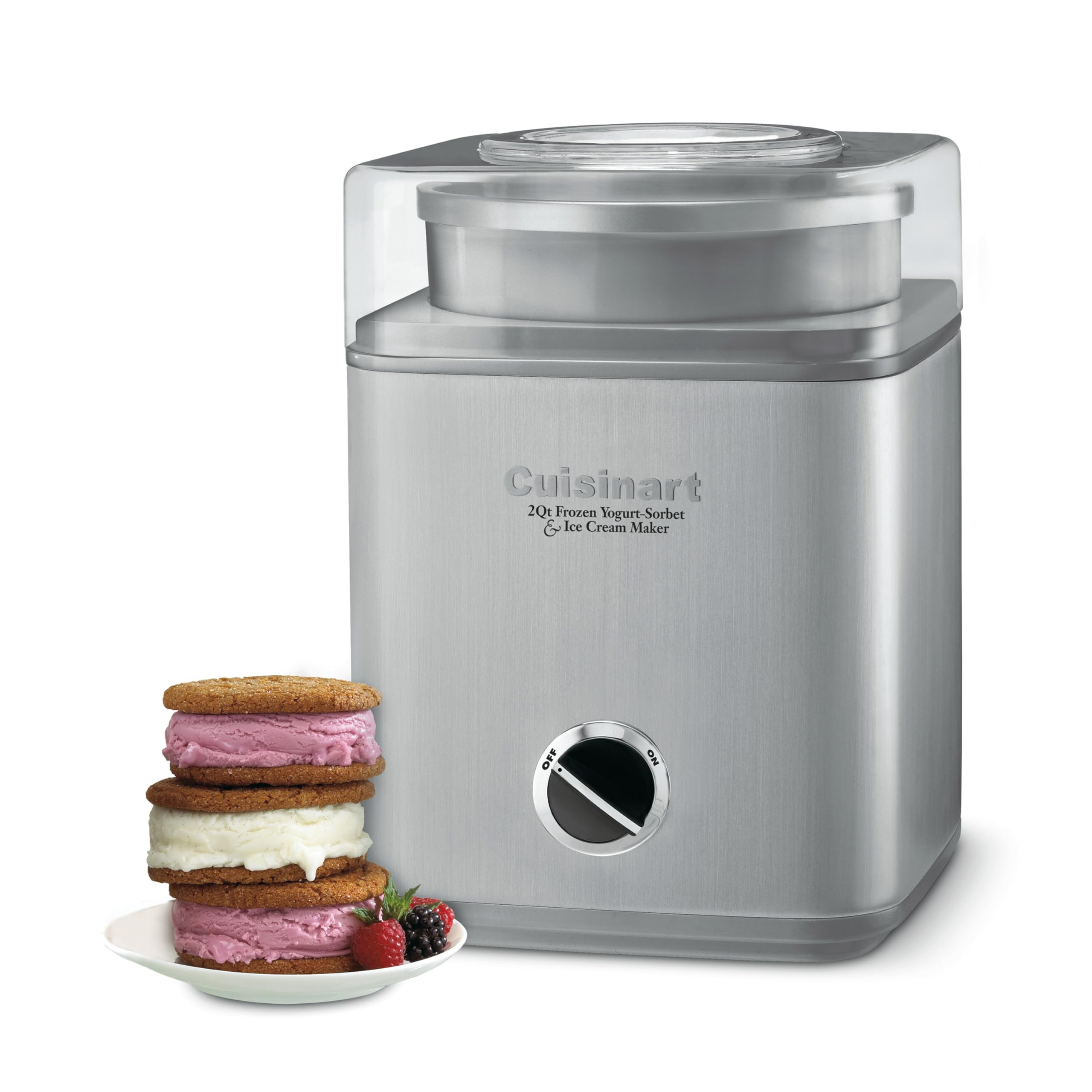 Cuisinart Ice Cream Maker Machine, 2-Quart Ice Cream, Sorbet and Frozen Yogurt Machine, Fully Aut... | Amazon (US)
