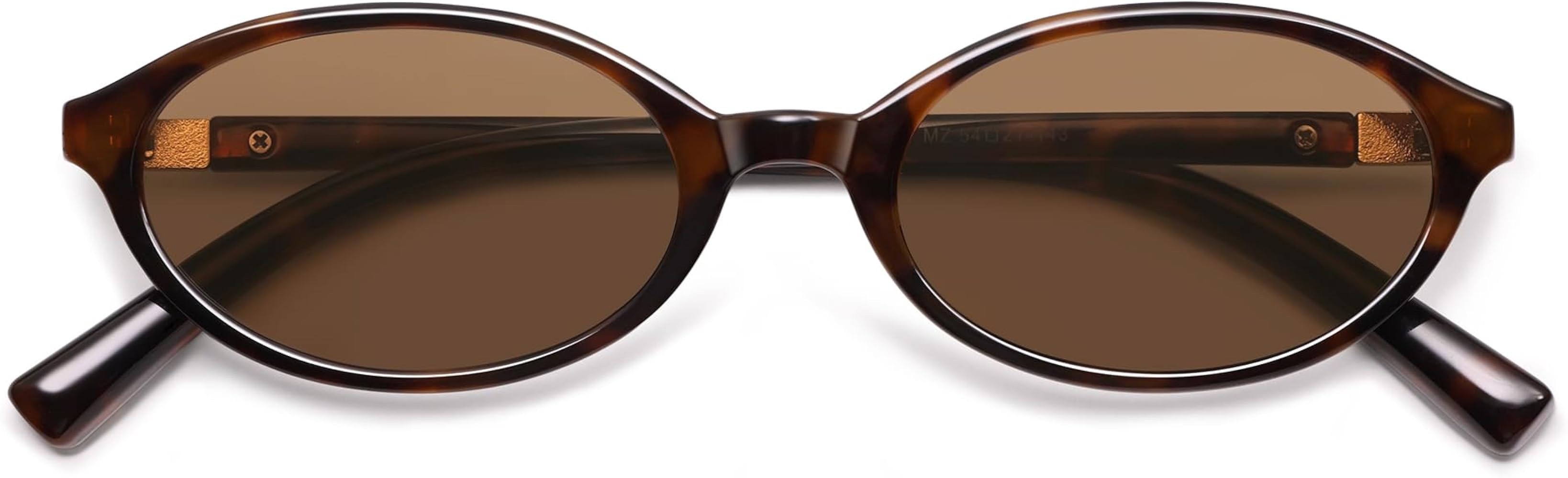 Appassal Retro Oval Sunglasses for Women, Chic Vintage 90s Y2K Sunnies UV400 Trendy Designer Sun ... | Amazon (US)
