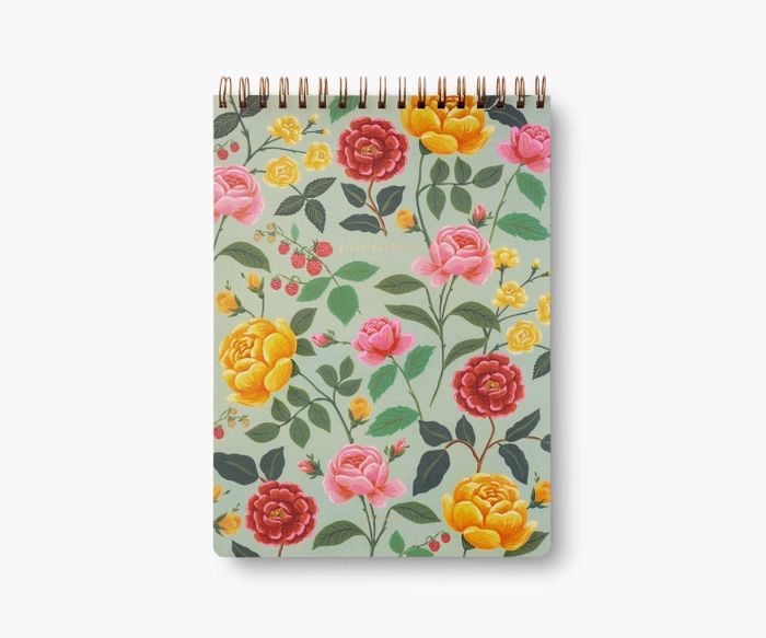 Roses Large Top Spiral Notebook | Rifle Paper Co. | Rifle Paper Co.