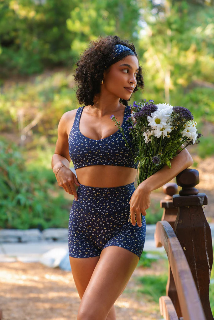 Cloud II\u2122 V Bra - Oxford Microfloral | Vitality