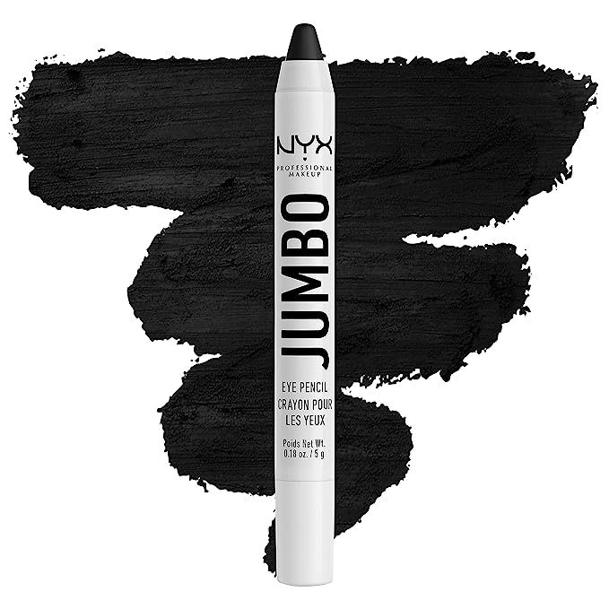 NYX PROFESSIONAL MAKEUP Jumbo Eye Pencil, Eyeshadow & Eyeliner Pencil - Black Bean | Amazon (US)