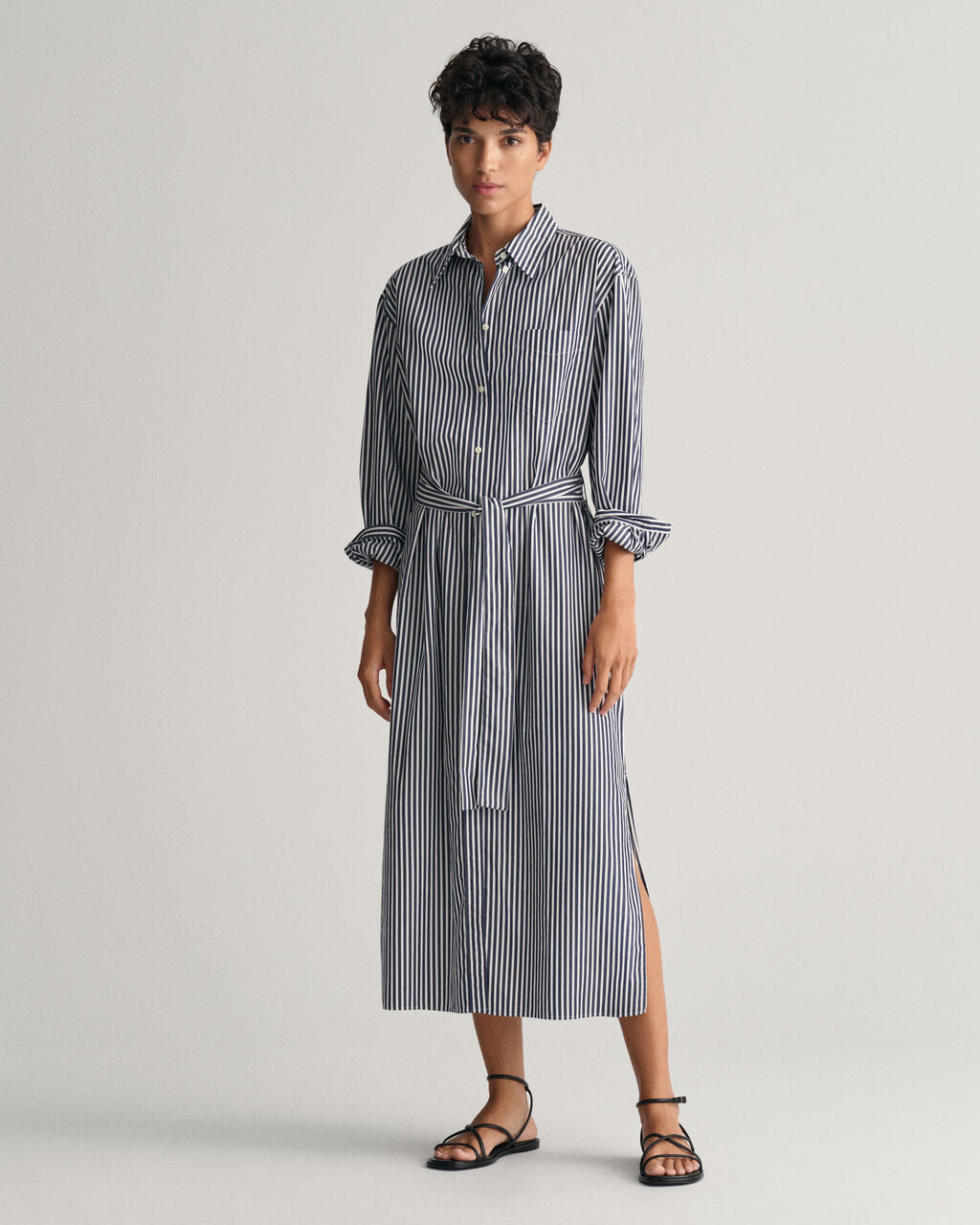 Striped Poplin Shirt Dress - GANT | Gant