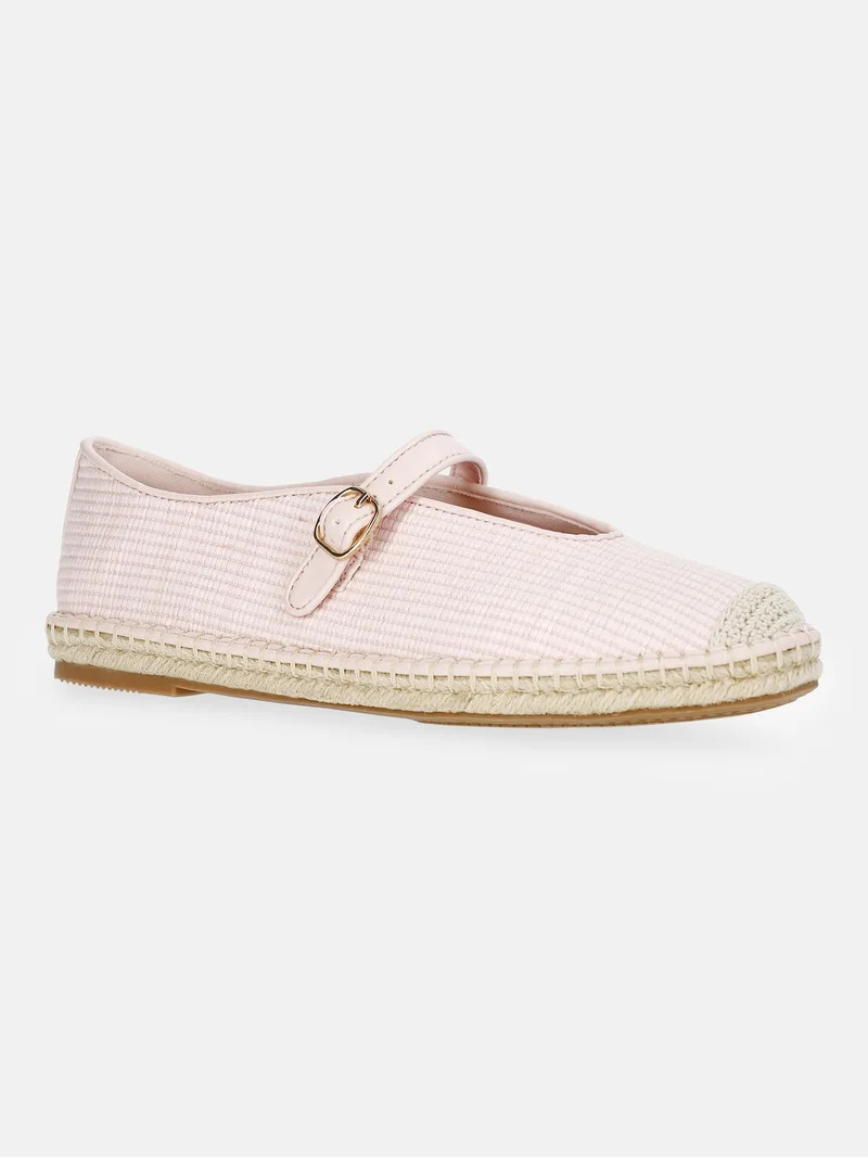 Free Assembly Women's Mary Jane Espadrilles | Walmart (US)