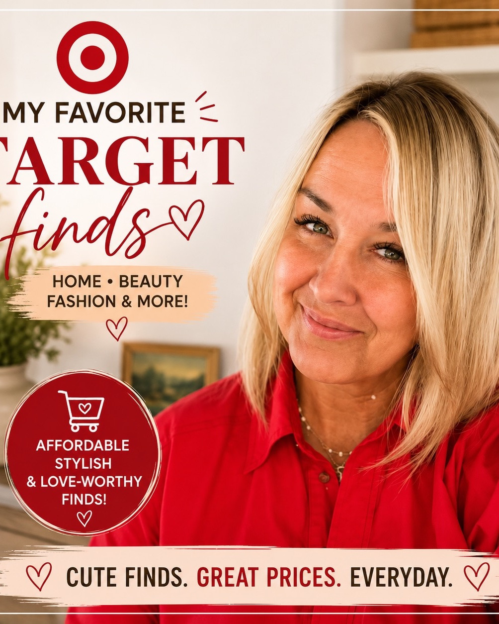 Target never disappoints! ❤️ 
🌸Comment TARGET for links
🌸Check that you’re following @anyaslooks so Instagram lets me send the link :)
🌸I may receive a small commission if you shop through my links (at no extra cost to you)
I found so many affordable pieces that look and feel more expensive—from home decor and beauty to fashion favorites and everyday essentials. If you love finding stylish deals without overspending, these are the finds you’ll want to see.

✨ Save this for your next Target run and follow @AnyasLooks for more affordable fashion, home decor, beauty finds, and everyday favorites.

Easy, comfortable outfits are my favorite kind of style. 🤍
🌸Comment TARGET  for links
🌸Check that you’re following @anyaslooks so Instagram lets me send the link :)
🌸I may receive a small commission if you shop through my links (at no extra cost to you)
This look is effortlessly put together with breathable striped pants, a feminine textured top, gold sandals, and ocean-inspired jewelry that adds just the right finishing touch.

✨ Lightweight top with beautiful details
✨ Comfy striped pants you’ll reach for again and again
✨ Gold sandals that go with everything
✨ Layered necklace for an elevated everyday look

This is the kind of outfit that works for errands, lunch with friends, vacation, or a casual date night—comfortable without sacrificing style.

Save this look for outfit inspiration and follow @anyaslooks for affordable fashion, midsize style, beauty favorites, and everyday outfit ideas.

I’ve been loving jewelry that feels effortless, timeless, and easy to wear every day—and this ocean-inspired necklace checks every box. 🌊✨
🌸Comment TARGET for links
🌸Check that you’re following @anyaslooks so Instagram lets me send the link :)
🌸I may receive a small commission if you shop through my links (at no extra cost to you)
The beautiful seashell charm paired with the delicate rope chain adds just the right touch to any outfit, whether you’re dressing up for dinner or keeping it casual in your favorite summer top.

🤍 Lightweight and comfortable
🐚 Beautiful seashell charm
✨ Perfect for layering
🌊 A timeless piece you’ll reach for again and again

If you love bea