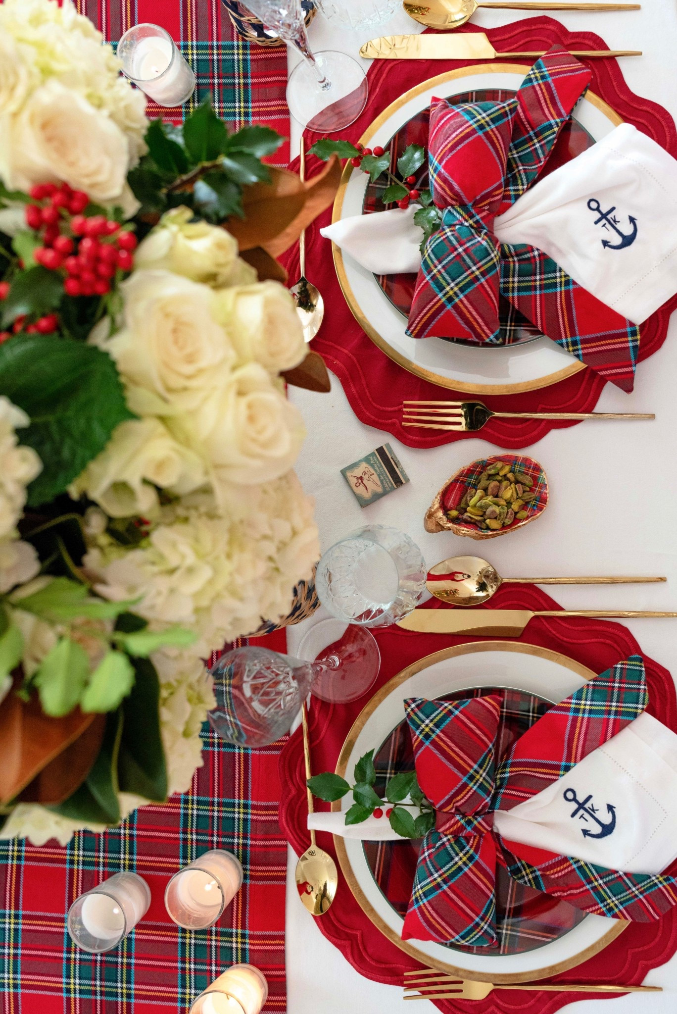 Copy my red tartan holiday table with these holiday finds 

#LTKCyberWeek #LTKHoliday #LTKHome