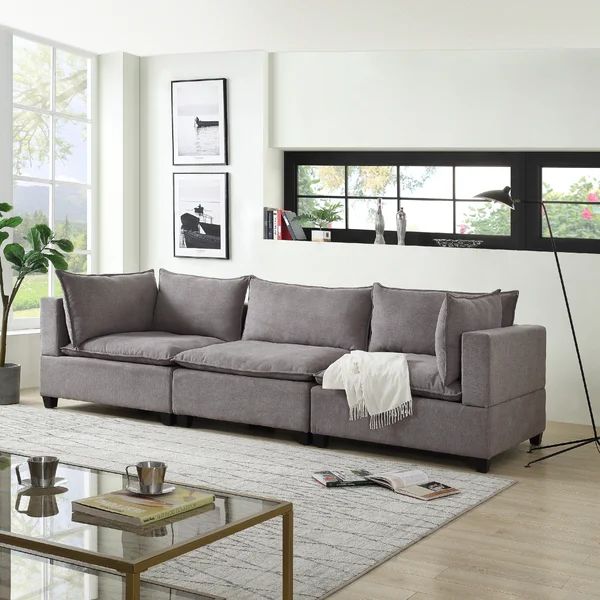 Belvidera 120.5'' Upholstered Sofa | Wayfair North America