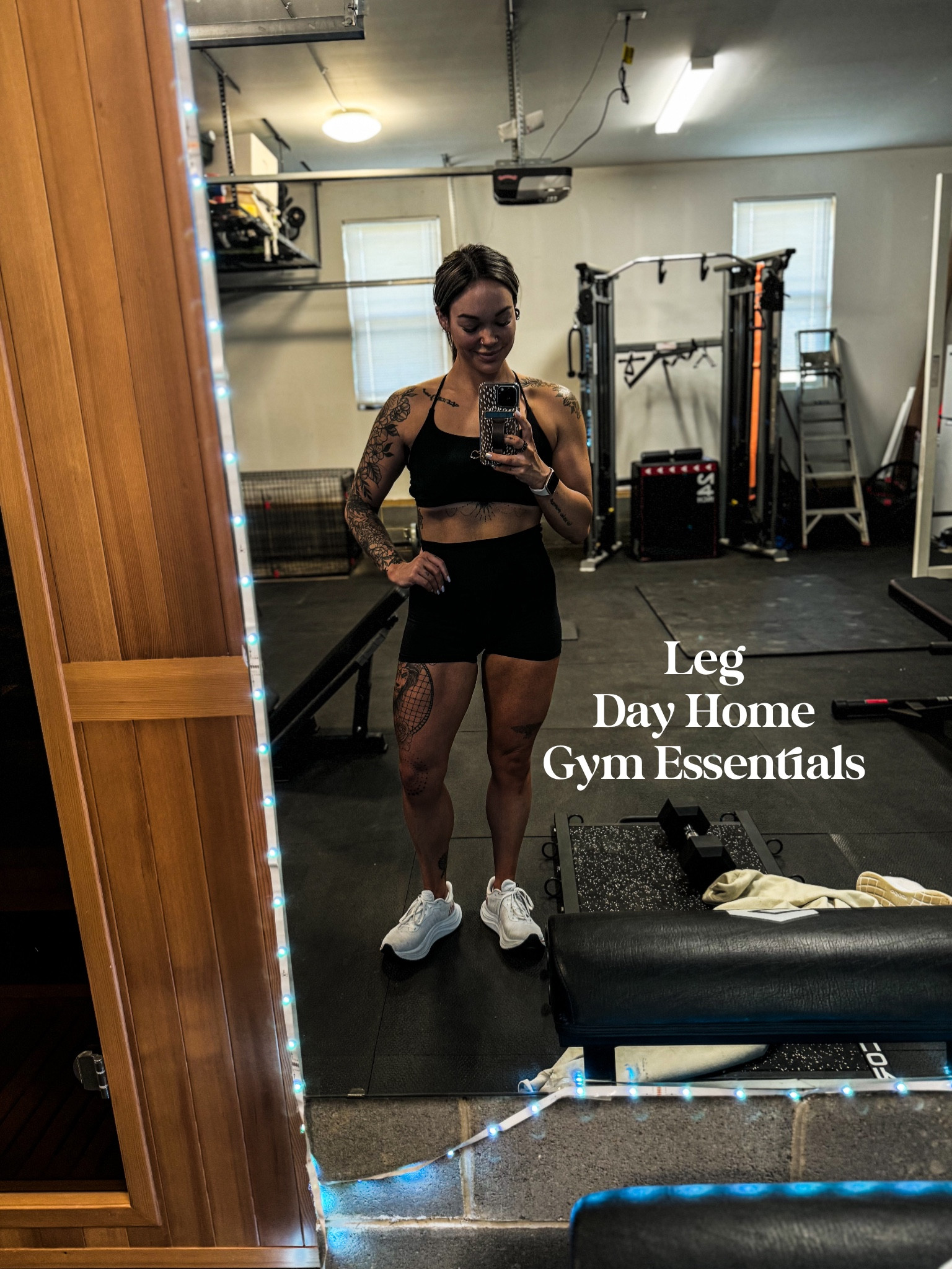 Leg day equipment 

#LTKfitness