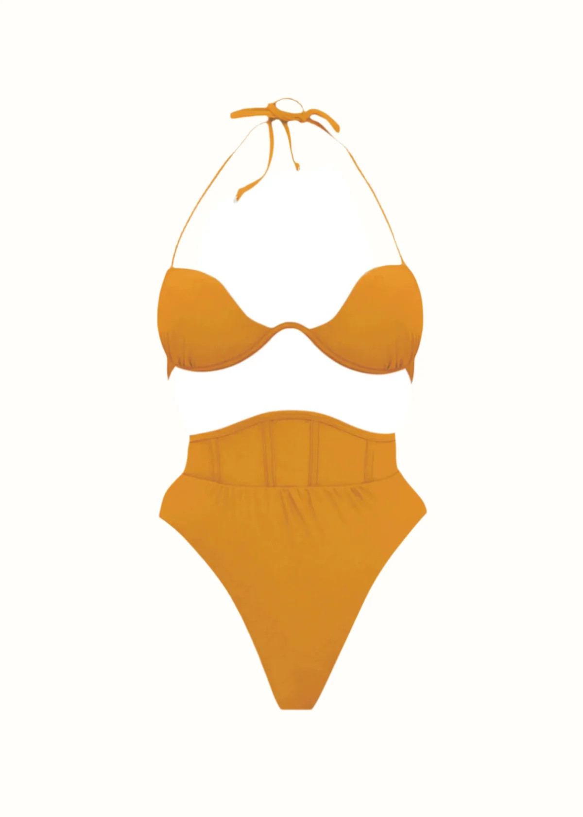 GURA BIKINI - MUSTARD | ANDREA IYAMAH