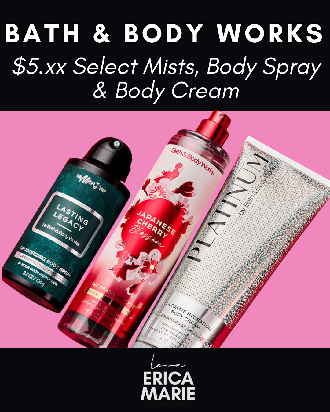 Select mists, body sprays, and body creams are sale right now! Great for Christmas gifting, teacher gifts, and stocking stuffers! Top scents sell out fast, stock up before the deal is gone!

#StockingStufferDeals #HolidayGiftIdeas #BeautyDeals #ChristmasShopping 

 #LTKselfcare #LTKSaleAlert #LTKBeauty