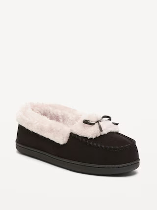 Cozy-Lined Moccasin Slippers for Women | Old Navy (US)