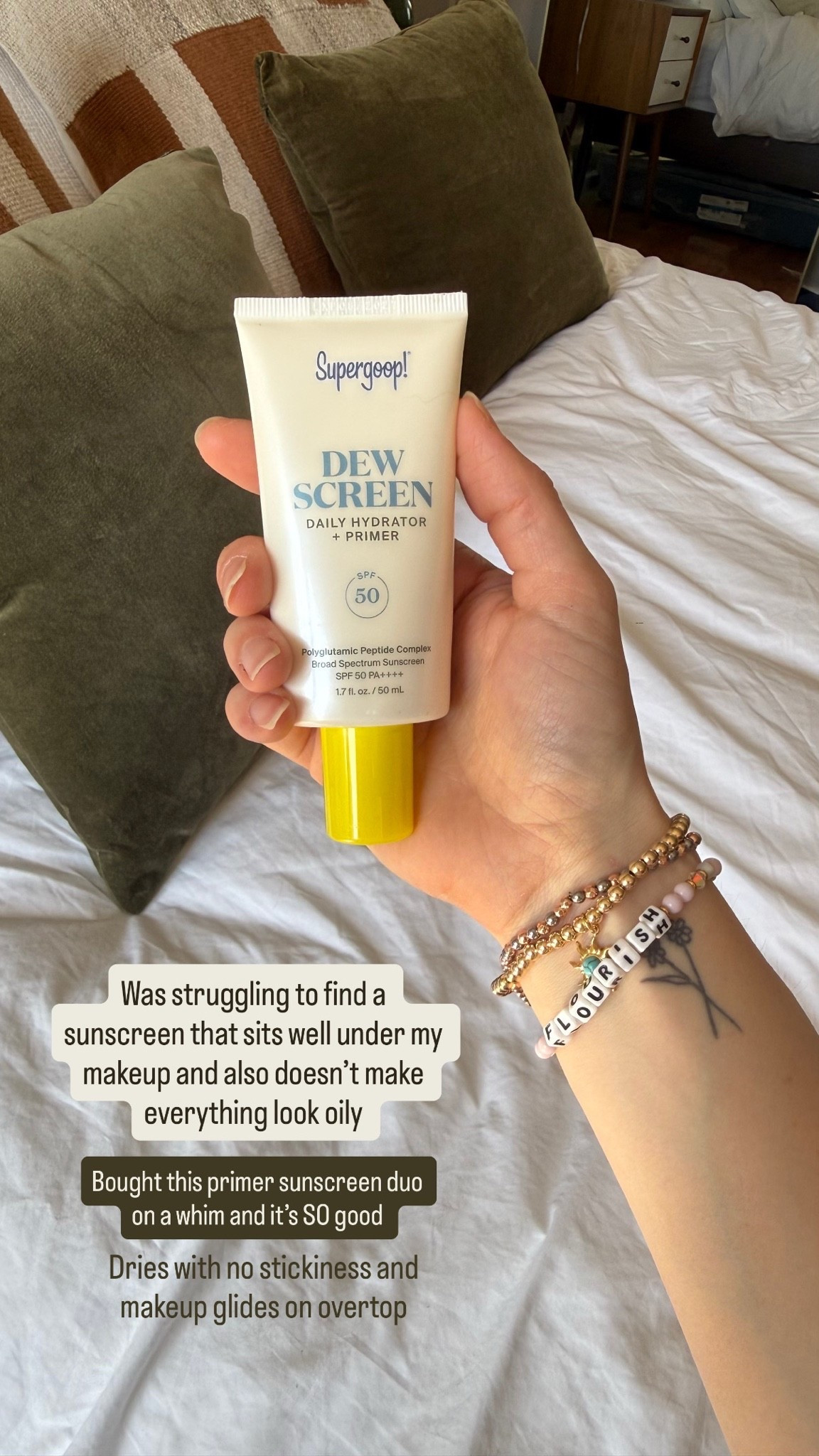 Primer and sunscreen duo! Makeup sets so well over this and no stickiness code 957630 gives 10% off!
@Supergoop!

#LTKdayinmylife #LTKgrwm