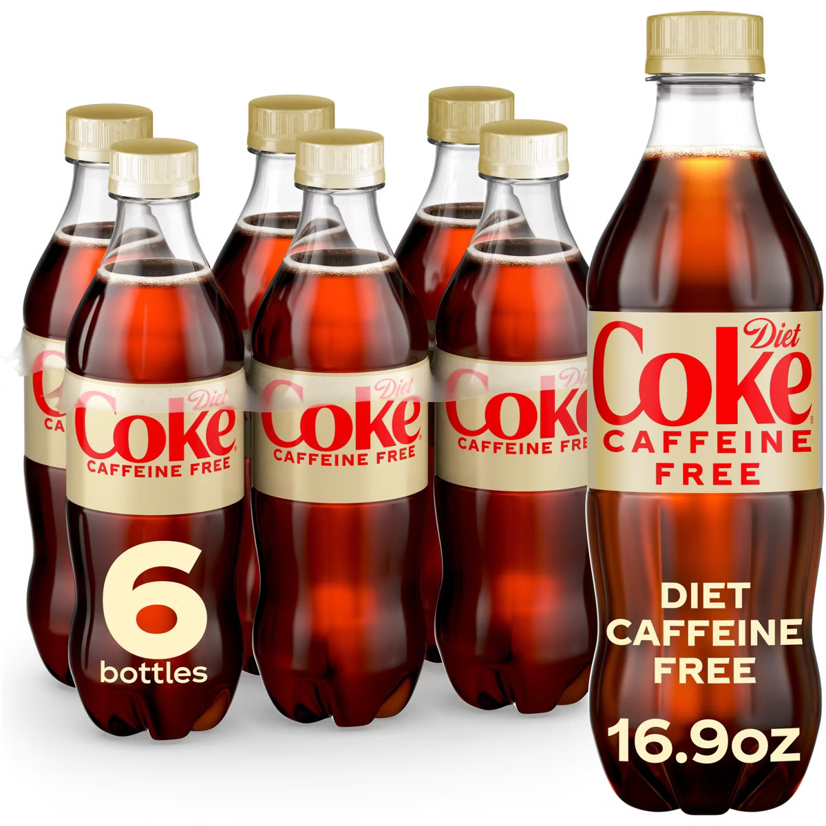 Diet Coke Caffeine Free Soda - 6pk/16.9 fl oz Bottles | Target
