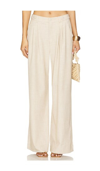 Decy High Waisted Pants in Nature | Revolve Clothing (Global)