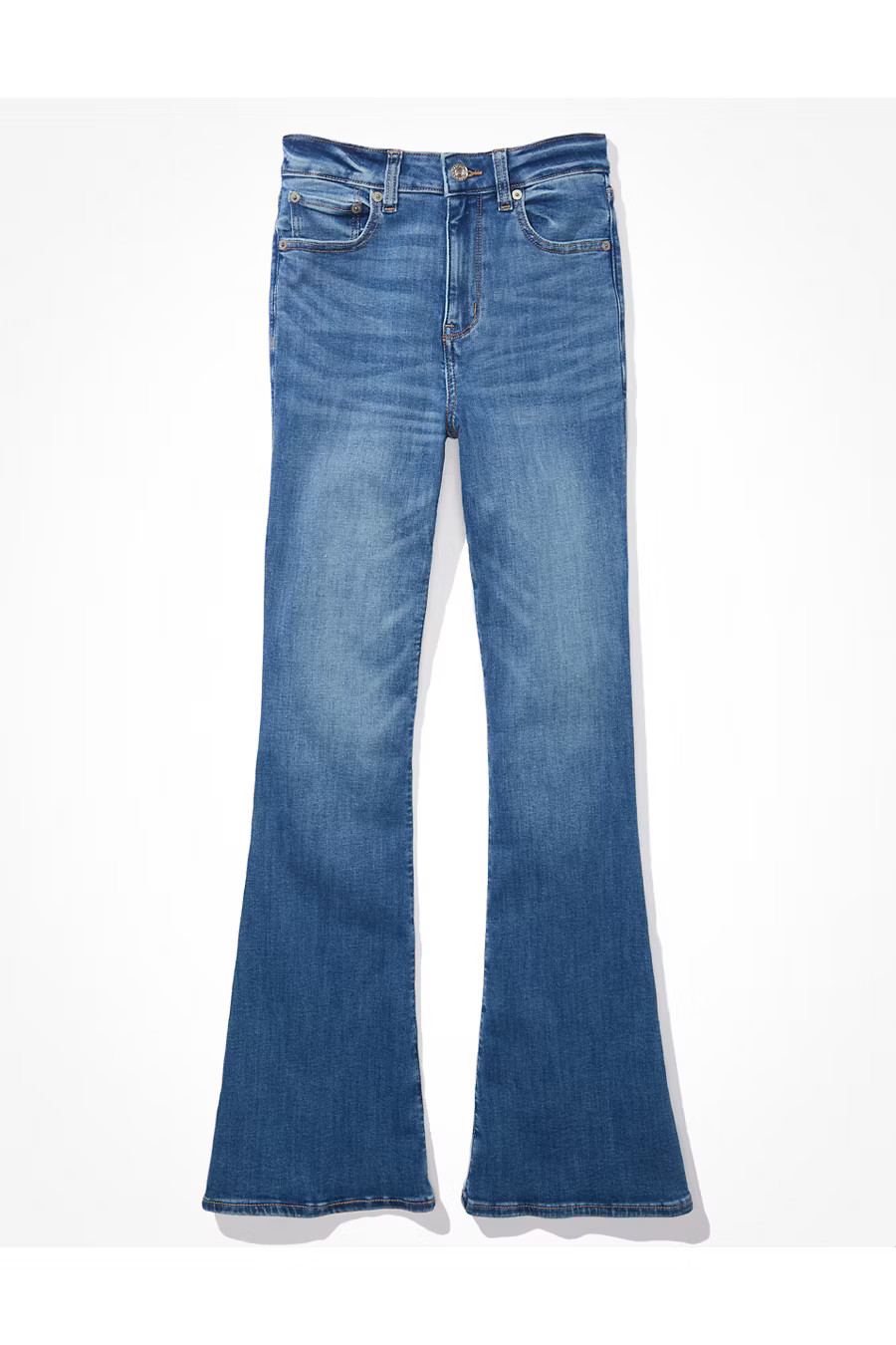 AE Ne(x)t Level Super High-Waisted Flare Jean | American Eagle Outfitters (US & CA)