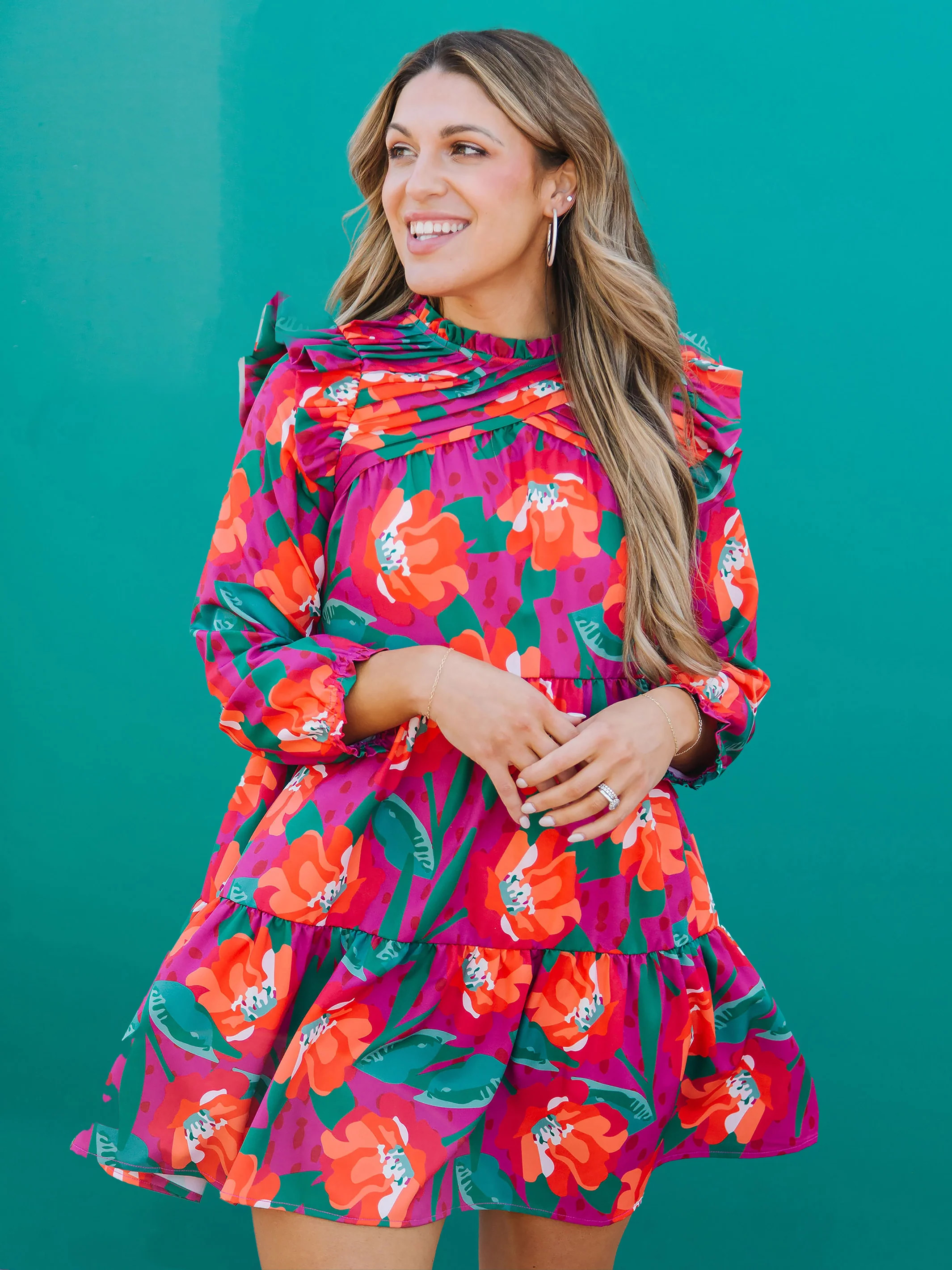 Tilley Dress | Gold Rush Pink | Michelle McDowell