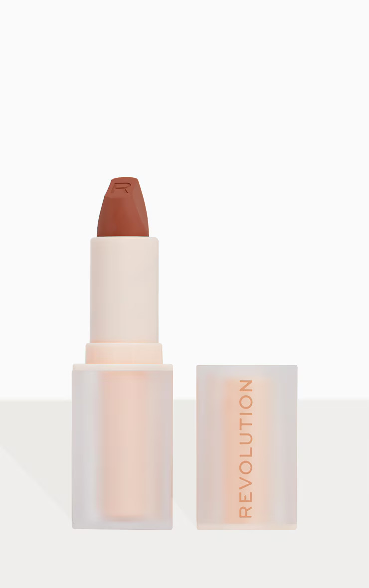 Revolution Lip Allure Soft Satin Lipstick Chauffeur Nude | PrettyLittleThing UK