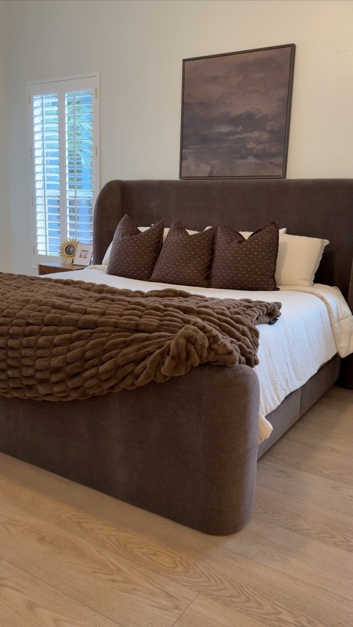 Current bedspread! We got a new mattress and bed frame recently and it’s been fun finding the right pillows and accents for it 

Target bedding 
King bed 
Amazon pillow covers 
Lola blanket 


#LTKselfcare #LTKmorningroutine #LTKHome