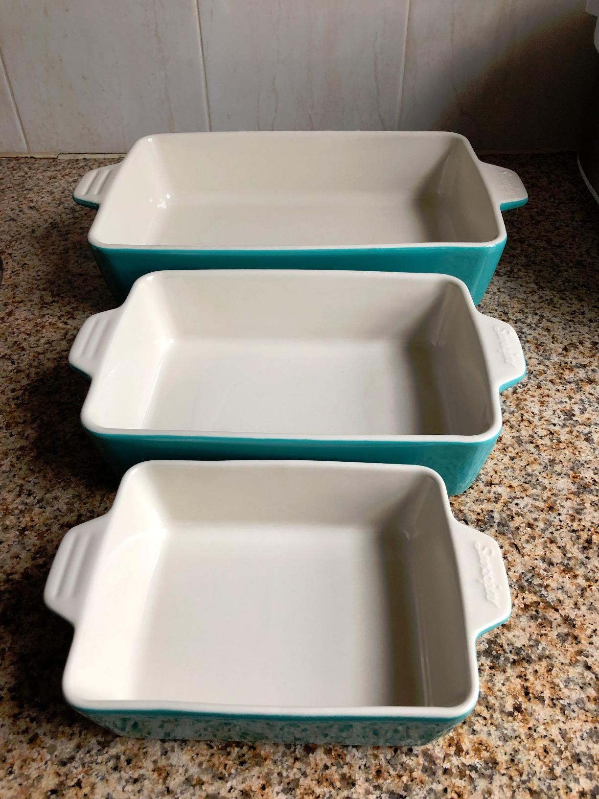 Sweejar Ceramic Bakeware Set, Rectangular Baking Dish Lasagna Pans for Cooking, Kitchen, Cake Din... | Amazon (US)