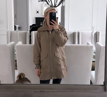 Size down in jacket - wearing xs