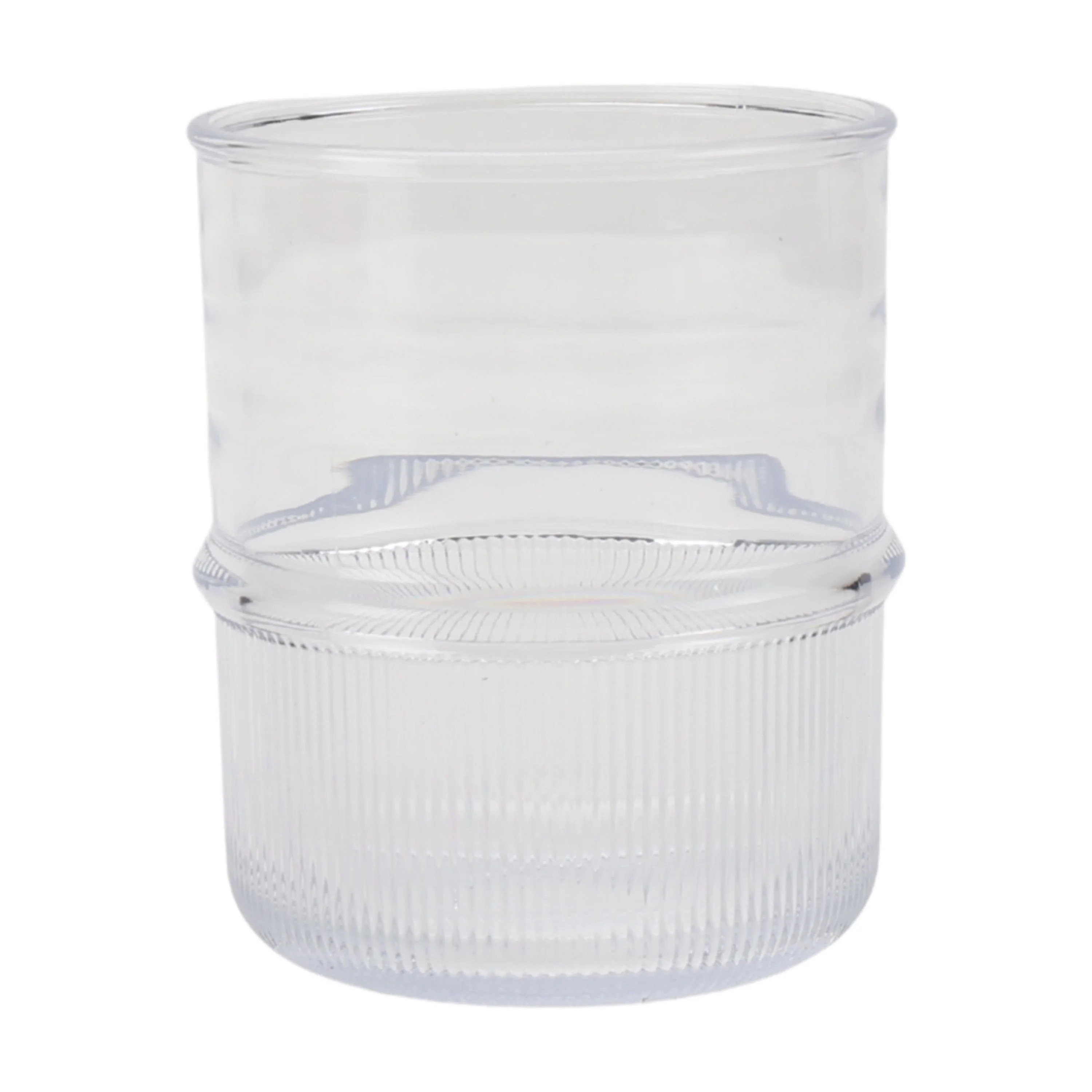 Better Homes and Gardens 14-Ounce Short Clear Tritan Ribbed Tumbler | Walmart (US)