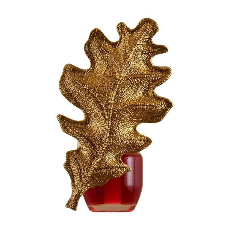 Better Homes & Gardens Aroma Accent Pluggable Golden Leaf + Sliced Apple & Cinnamon Oil Starter K... | Walmart (US)