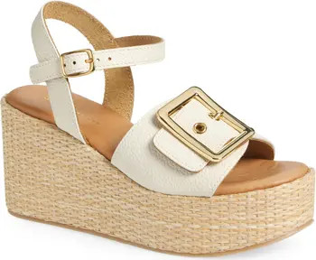 Jenis Ankle Strap Platform Wedge Sandal (Women) | Nordstrom