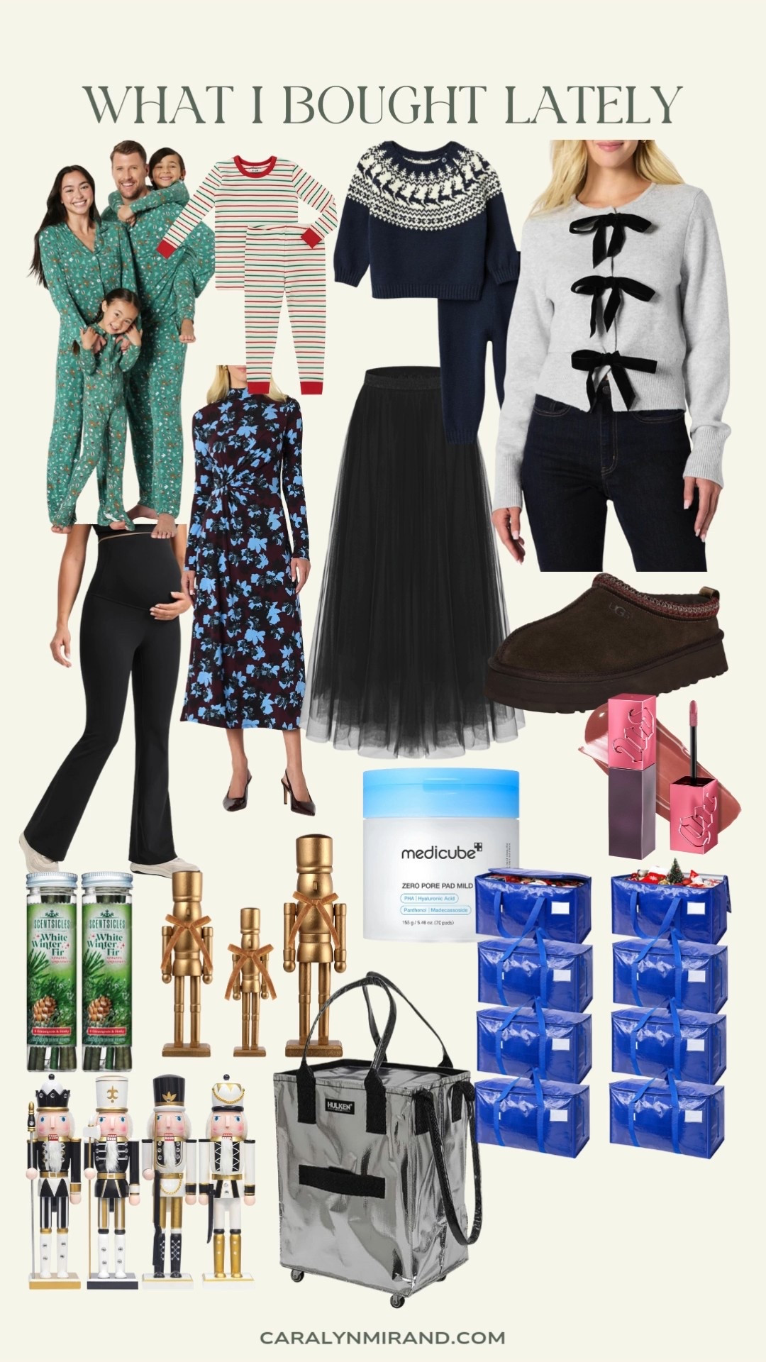 What I bought lately, a mix of fashion, home, beauty, and festive holiday decor! 

#LTKselfcare #LTKHome #LTKHoliday