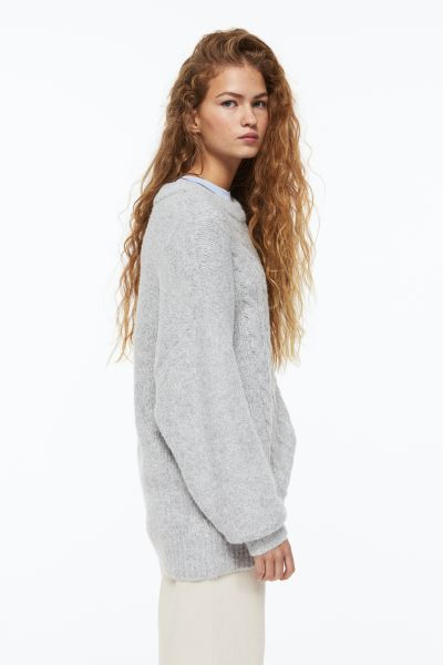 Oversized Cable-knit Sweater | H&M (US + CA)