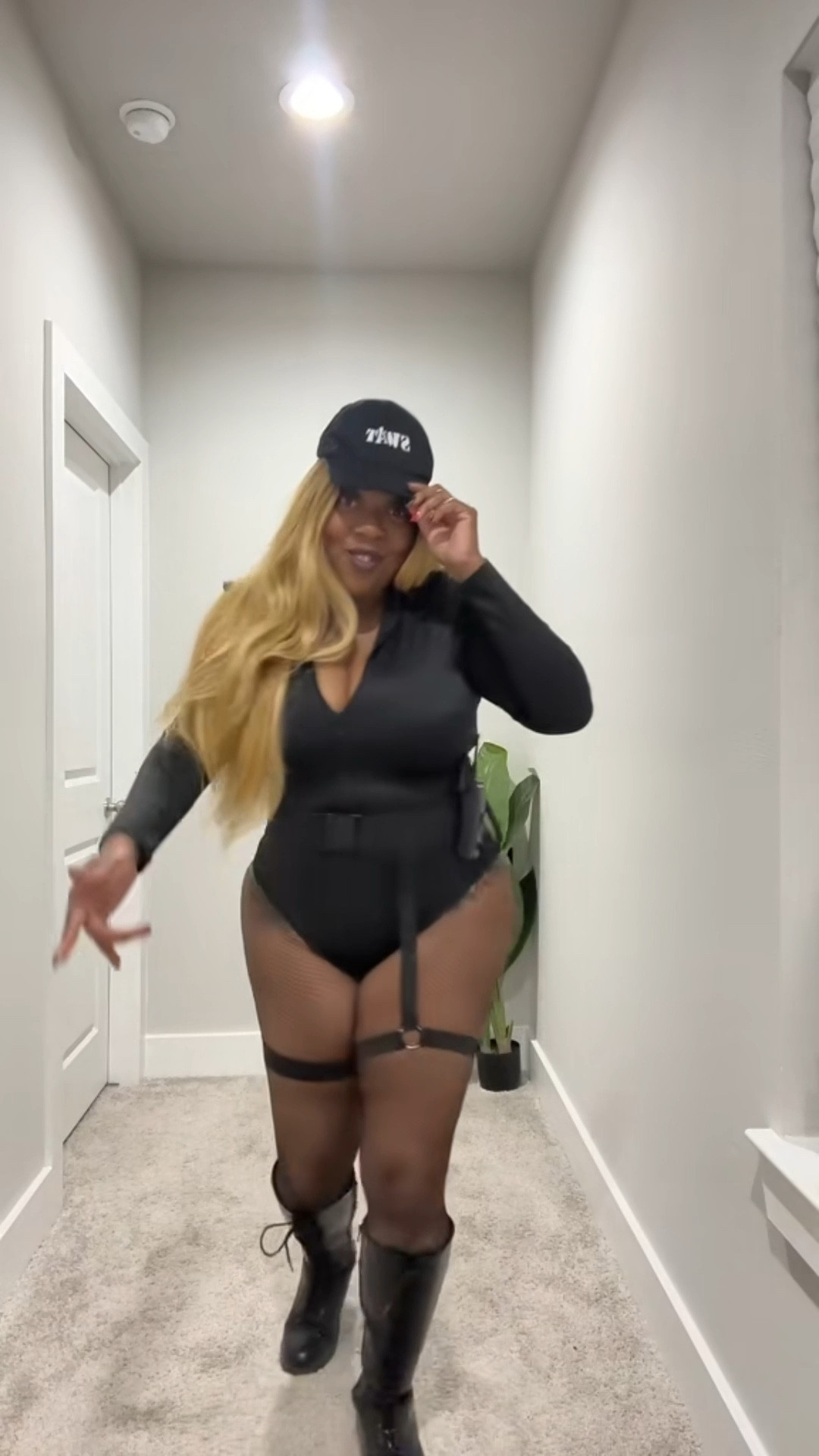 Curvy Plus Size SWAT Costume 

#LTKPlusSize #LTKHalloween #LTKMidsize