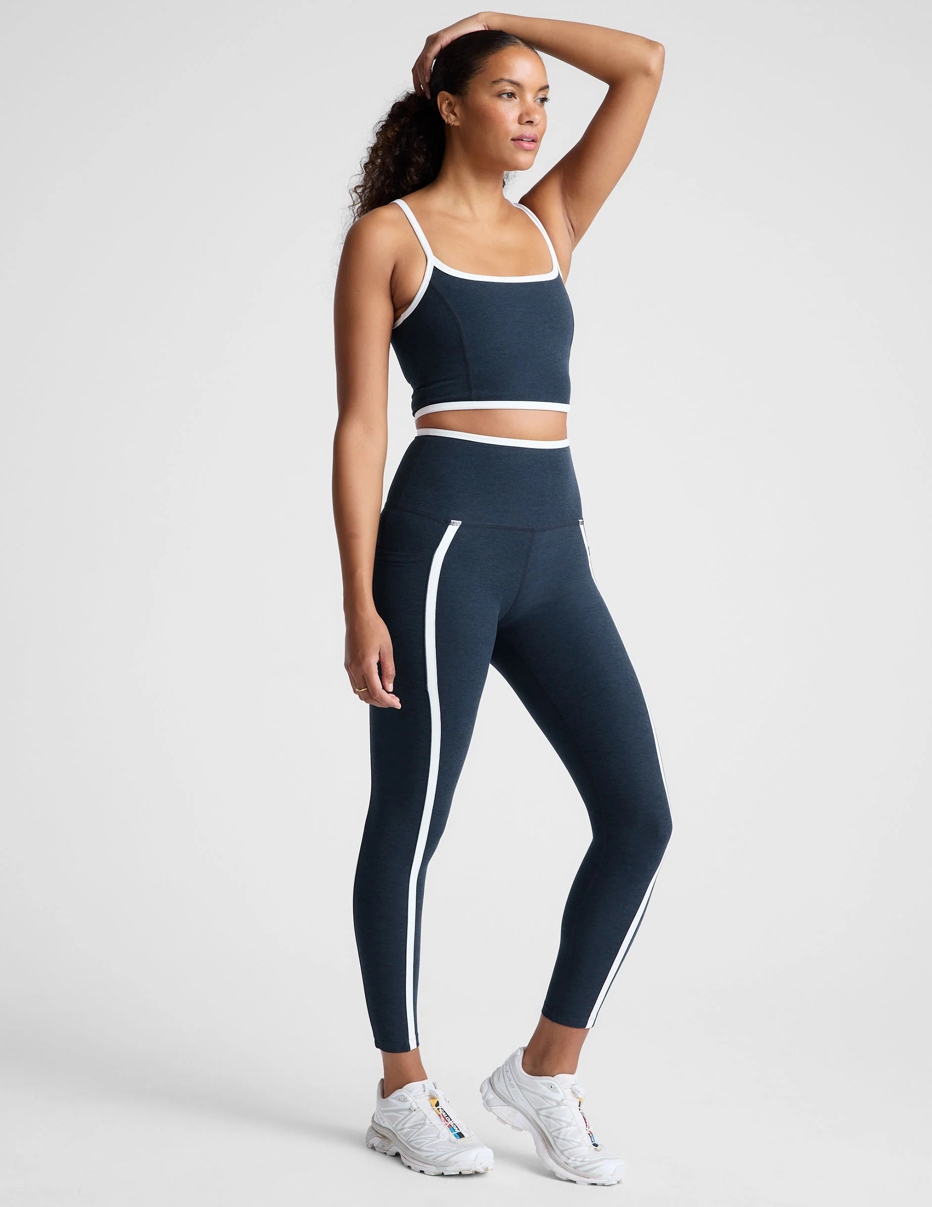 Spacedye New Moves High Waisted Midi Legging | Beyond Yoga | Beyond Yoga