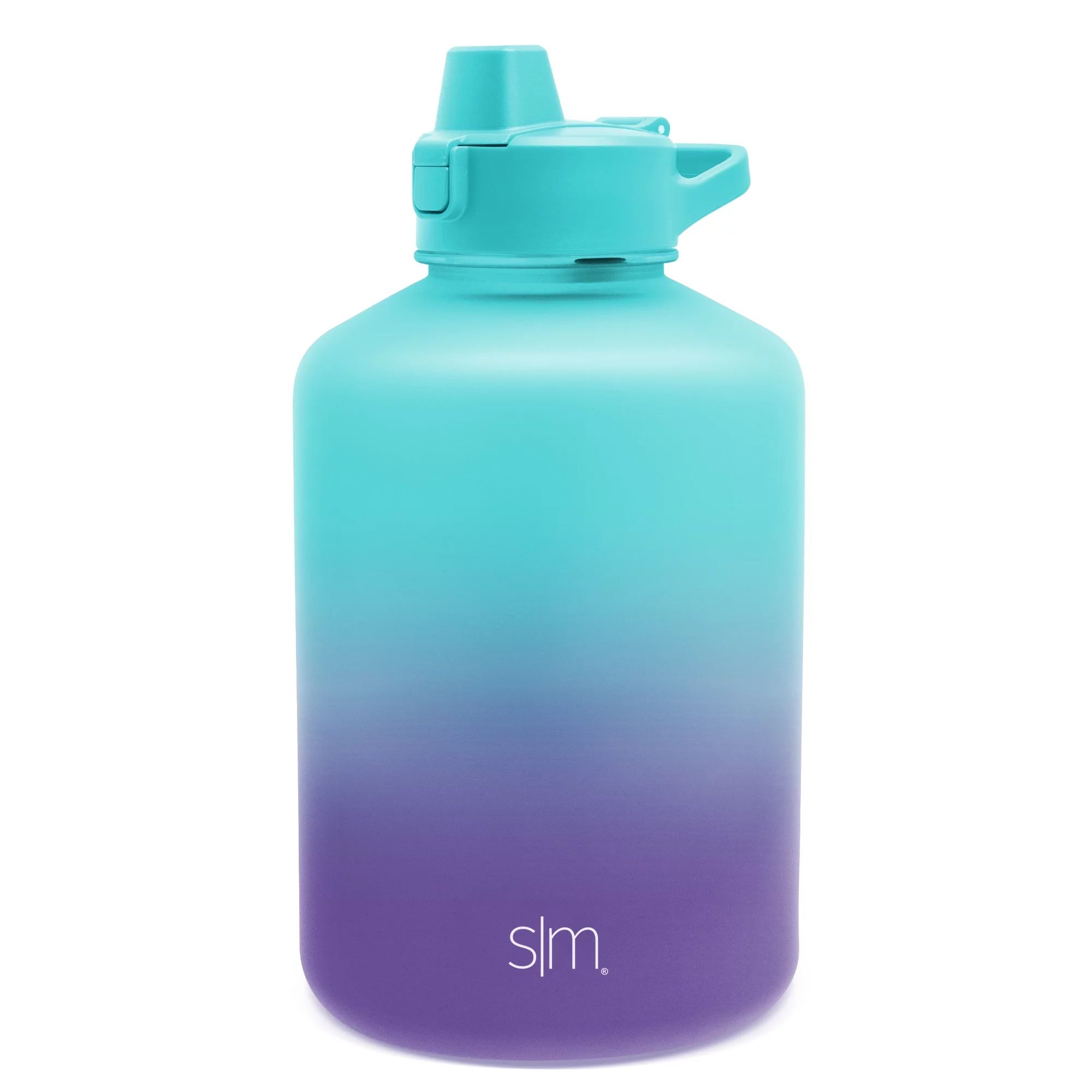 Simple Modern 64 fl oz Reusable Tritan Summit Water Bottle with Silicone Straw Lid|Tropical Seas | Walmart (US)
