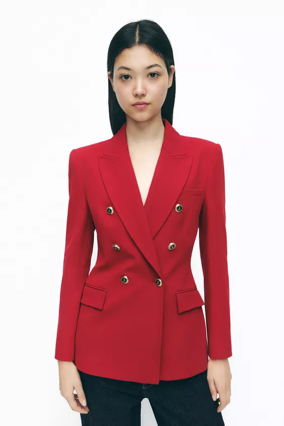 BLAZER SFIANCATO DOPPIOPETTO | Zara IT