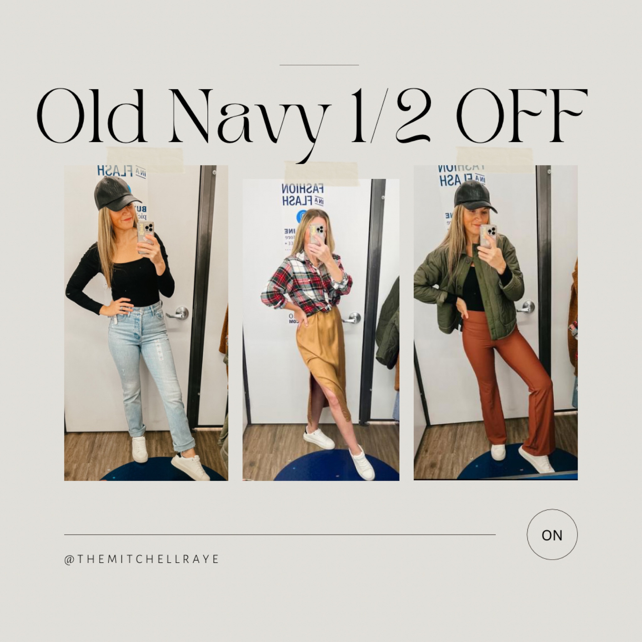 ✨Old Navy 1/2 Off Sitewide✨

Get all 3 looks 50% off at Old Navy!

Old Navy// Mom Jeans// Faux Leather// Dresses// Flannel

#LTKsalealert #LTKstyletip #LTKfamily