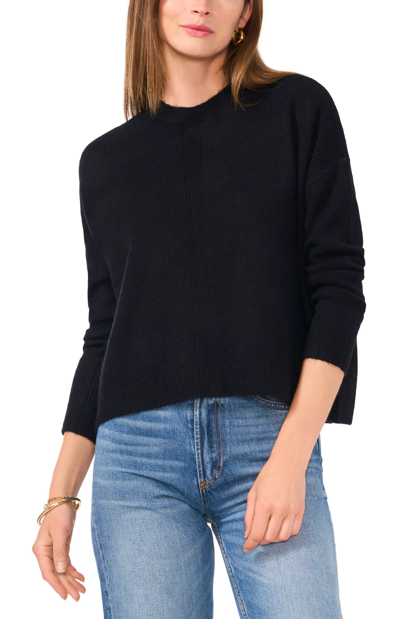 Cropped Crewneck Sweater | Nordstrom