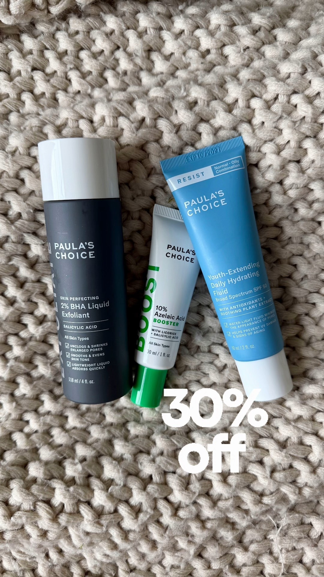 30% off Paula’s choice for Black Friday!

#LTKGiftGuide #LTKHoliday #LTKCyberWeek