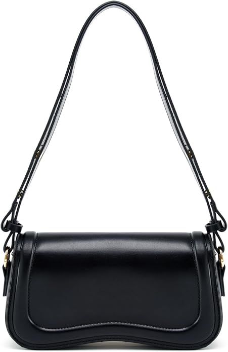 Small Shoulder Bag for women,Crossbody Purses,Leather Tote Handbag Clutch Hobo Purse,with Zipper ... | Amazon (US)