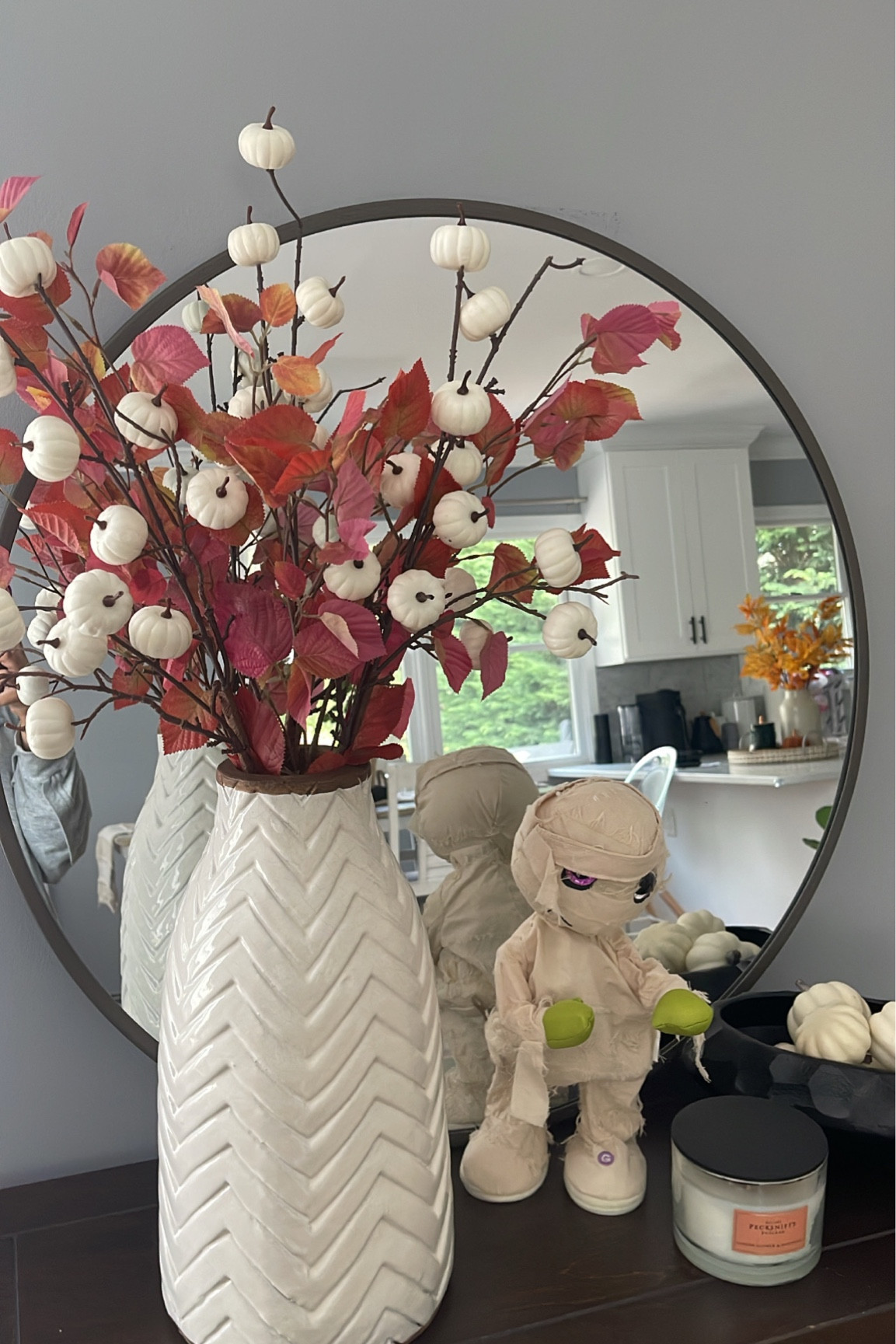 Starting some fall decor in the house fall decor home Decor pumpkin fall stems 

#LTKSeasonal #LTKhome #LTKHalloween