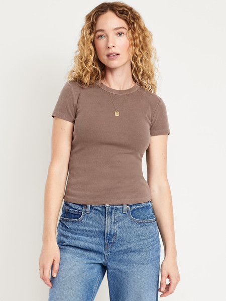 Snug Crop T-Shirt | Old Navy (US)