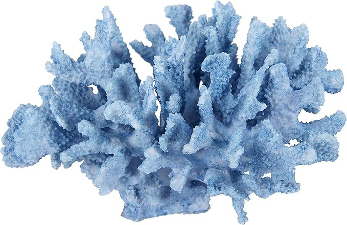 A&B Home Group DSAV75308 Faux Coral, 10" x 7.5" x 6.5", Blue | Amazon (US)