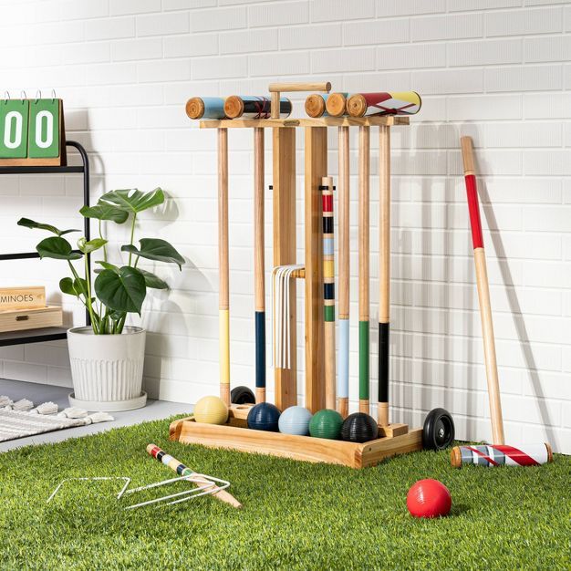 Croquet Lawn Game Set - Hearth & Hand™ with Magnolia | Target
