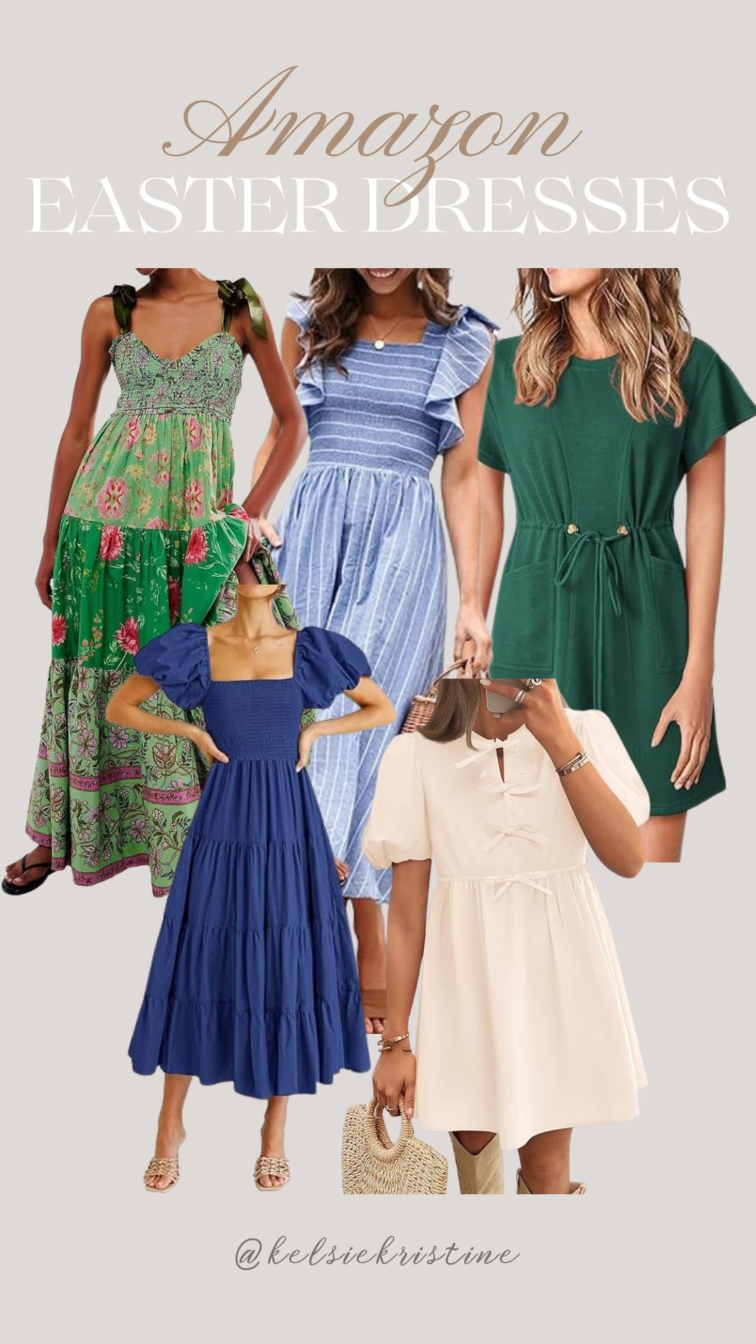 Amazon Easter Dresses | Amazon Dress Finds | Spring Dresses | Cute & Comfy Dresses | Amazon Finds | Easter Looks  

 #LTKSeasonal #LTKMidsize #LTKFindsUnder50