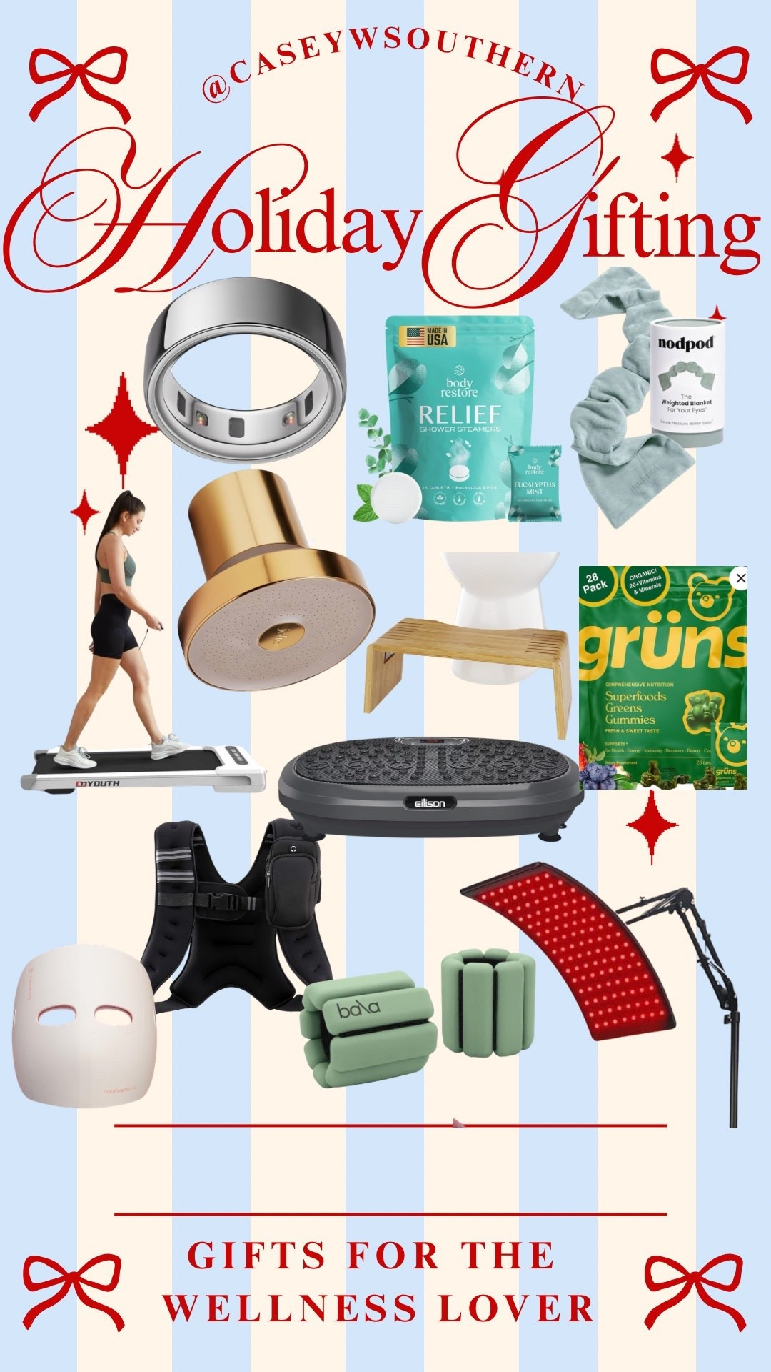Gift guide for the wellness lover 

#LTKHoliday #LTKGiftGuide #LTKActive